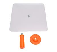 Cocoarm Frattazzo da Muratore in Lega di Alluminio 330x330 Mm, Tavola per | Pannello di Finitura 12,99x12,99 Pollici, Leggero e Durevole, Bordo Arrotondato Liscio per Sicurezza, per Intonaco di
