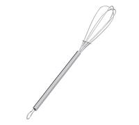 Cocoarm Frusta per Uova a Spinta Manuale Mini Frullino per Uova in Acciaio Inossidabile 7,2 X 0,8 Pollici Frullino per Manuale per Domestica e Salone Mescolare Salse Maschere Crema