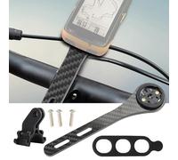 Cocoarm Gambo Manubrio del Supporto per Telefono in Fibra di Carbonio per Computer in Bicicletta e Fotocamere di Azione con Cinturino a Rilascio Rapido Regolabile per (Applicabile a Jiaming)