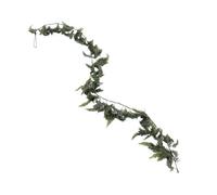 Cocoarm Ghirlanda di Cedro Artificiale 6FT, Pino Finto per Decorazioni da | Plastica resistente alle intemperie, foglie a strati realistiche, cablaggio rinforzato per modellare, versatile per il