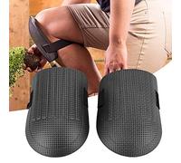 Cocoarm Ginocchiere Ergonomiche 2 Pacchetti Eva Regolabili Cuscinetti in Ginocchio per Giardinaggio per il Giardinaggio di attività all'aperto con una Maggiore qualità della stabilità (BLACK)