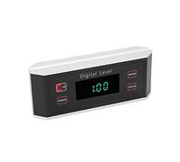 Cocoarm Goniometro Digitale ABS a Livello Digitale con Base Scanalata Magnetica e Display LCD Misurazione Assoluta e Relativa per Macchinari Automobilistici per la Lavorazione del Legno