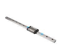 Cocoarm Guida a Binario Lineare, Binario di Scorrimento in Miniatura in Metallo con Alta Precisione, Design Compatto e Movimento Regolare per Macchine a Mezzi Antico e Stampanti 3D (300 mm)
