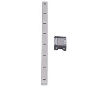 Cocoarm Guida Lineare MGN15C Cuscinetto Guida Scorrevole Lineare in Acciaio Larghezza 15 Mm Altezza 10 Mm Cursore M3 con Tappi in Gomma Movimento Stabile Ad Alta Precisione per Stampanti 3D Macchina