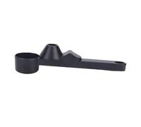 Cocoarm Imbuto per caffè, Set di 2 Cucchiai Dosatori per caffè in ABS, Design a Imbuto Integrato, Lunghezza 19,5 Cm, Confezione da 2 per Cialde Riutilizzabili per la Preparazione di tè e a Casa e in