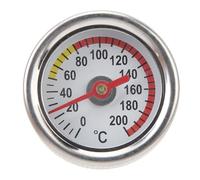 Cocoarm Indicatore della Temperatura Dell'olio per Moto M20x1,5, Misuratore della Temperatura Dell'olio Motore 0-200℃ per il Monitoraggio del Motore della Moto in Ambienti Ad Alta