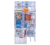 Cocoarm Interruttore Automatico DZ47LE63 Interruttore Differenziale Trasparente Verso Terra 230 V C63 Tipo di Colpo Magnetico in Plastica 0,03 A 6 KA per la Distribuzione di Energia Domestica per Uso