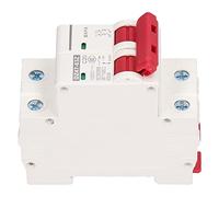 Cocoarm Interruttore Automatico Miniaturizzato CC PA66 Interruttore Automatico CC 2P 20A 1000 V Montaggio su Guida DIN con Estinzione dell' Magnetico Protezione da Sovraccarico e Cortocircuito per
