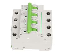 Cocoarm Interruttore Automatico Solare Fotovoltaico 4P, Mini Interruttore Automatico PA 1000 V 6000 A, Protezione da Cortocircuito Sovraccarico e Estinzione Rapida dell' per Sistemi Marini CC