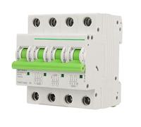 Cocoarm Interruttore Automatico Solare Fotovoltaico 4P, Mini Interruttore Automatico PA 1000 V 6000 A, Protezione da Cortocircuito Sovraccarico e Estinzione Rapida dell' per Sistemi Marini CC