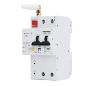 Cocoarm Interruttore Automatico WiFi Intelligente, Interruttore Automatico Miniaturizzato PA66 DSM 2P 80A AC 230V con Telecomando App, Monitoraggio dell'alimentazione e Timer, per Elettricisti della