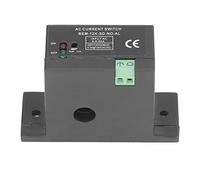 Cocoarm Interruttore Corrente CA BERM, Interruttore Trasformatore di Corrente Normalmente Aperto da 0,5 A 50 A, Alloggiamento in ABS Ignifugo, Avvio 0,1 S, Indicatore Rosso Verde per Tecnici di