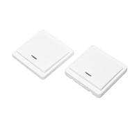 Cocoarm Interruttore di Controllo Remoto Senza Cavo BERM Kit Ricevitore Interruttore Wireless ABS da 170 a 240 V Portata 50 M IP66 2 Pannello di Controllo per Illuminazione di Fabbrica di Hotel e