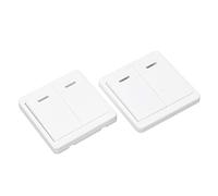 Cocoarm Interruttore di Controllo Remoto Senza Cavo BERM, Kit Ricevitore Interruttore Wireless ABS da 170 a 240 V 1000 W Portata 164 Piedi IP66 per Luci Ventilatori Uffici Hotel Fabbriche