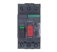 Cocoarm Interruttore Magnetotermico per Motore, Protezione Motore Affidabile da Sovraccarico, Cortocircuito, Facile Montaggio su Guida DIN da 35 Mm, AC690V per Motori Trifase (GV2-ME10 4-6,3A)