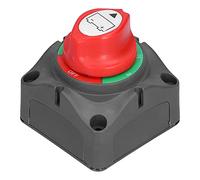 Cocoarm Interruttore Staccabatteria 12V Interruttore Isolatore Batteria Rotante ABS 200A 3 Marce On Off per Rimorchio, Auto, Treno, con Pannelli Rimovibili, Coperchio Posteriore Isolato, Facile