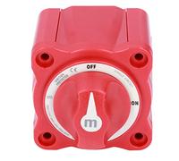 Cocoarm Interruttore Staccabatteria 300A Isolatore Batteria, ABS e Rame Rosso, IP66 Impermeabile ON Off 48VDC Circuito Singolo per Barche Marine, Auto, Camion, Rimorchio,