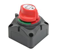 Cocoarm Interruttore Staccabatteria Interruttore Isolatore Batteria in Rame da 12 a 48V 275A Coperchio Posteriore Impermeabile Alloggiamento Compatto per Veicoli Marini RV ATV UTV