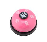 Cocoarm Iron Pet Bell, Campanello per Addestramento Cani Campanello per Collare Gatti Sicuro Non Tossico Giocattolo per Addestramento Riutilizzabile Durevole (Pink)
