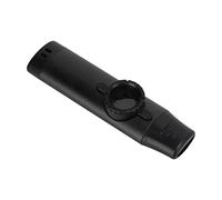Cocoarm Kazoo Regolabile in Metallo, Bocchino in Resina, 5 Diaframmi per Flauto Sostituibili per Musicisti e Principianti (BLACK)