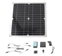 Cocoarm Kit Alimentato da 22 W Sun con Controller di Distribuzione per la Fontana Teich, Operazione Silenziosa Pompa a Portata Solare per Assistente da Giardino Ecologico