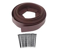 Cocoarm Kit di Bordi del Paesaggio da 5 M, Bordi del Prato Comprendono 15 Picchi di Bordo del Giardino, Altezza 2,0 Pollici Senza Dig Kit di Bordi Paesaggistica per Paesaggi (5cm*5cm*5m)
