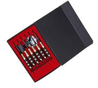 Cocoarm Kit di Freccette, Freccette in Rame Pesante con 12 Alette per Le Pause in Ufficio e Il Divertimento in Famiglia, Design Staccabile Facile Personalizzazione