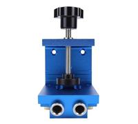 Cocoarm Kit di Maschere per Fori Tascabili, Guida per Trapano Regolabile, Cursore a Doppia Scala, Perfetto per Progetti di Lavorazione del Legno e Assemblaggio di Mobili