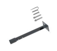 Cocoarm Kit di Montaggio per Antenna Tetto, Lega di Alluminio, Installazione, Antiruggine, Compatibile con Antenne V2 per Uso Residenziale o Commerciale