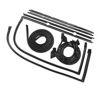 Cocoarm Kit Guarnizioni in Gomma da 9 Pezzi Kit Guarnizioni in Gomma per Malibu LeMans 2 Porte 1978-1981 Protezione Dagli Agenti Atmosferici Durevole