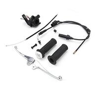 Cocoarm Kit Manopola Acceleratore, Kit Completo con Leva Freno e Interruttore di Accensione per YZinger 50 e PeeWee PW50, Installazione Semplice, Prestazioni Elevate, Realizzato in