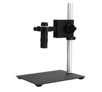 Cocoarm Kit Microscopio Industriale, Microscopio Elettronico Monoculare con Lente Interfaccia C, Imaging 130X, Potenza Ottica da 0,1X a 2X, Distanza da 50 Mm a Infinita per Ispezione di Laboratorio