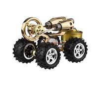 Cocoarm Kit Motore Stirling Modello di Motore Ad Aria Calda in Metallo con Design a Assemblaggio Fai-da-te Giocattolo per l'educazione Fisica 13 X 11,3 X 10 Cm per Studenti Insegnanti Espositore da
