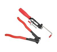 Cocoarm Kit Pinze per Morsetto di Avvio CV 2 Pcs Pinze di Avvio a Orecchie in Acciaio Inossidabile con Taglierina Integrata per Kit di Strumenti di Fasciatura CV Automobilistica