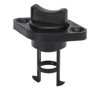 Cocoarm Kit Tappo di Scarico e Ricevitore da 1 Pollice, Plastica ABS, Viti Tappo di Scarico Impermeabili per Poppa, Pozzetto per Pesci, Uso Congelatore