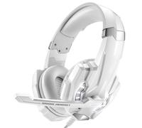 Cocoarm KOTION EACH G9000 Cuffie da Gioco, Cuffie da Gioco per PC Over Ear da 3,5 Mm con Driver da 40 Mm, Microfono con Isolamento Acustico, Luce LED, Controllo Volume per Giocatori su PC Console (#3)