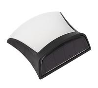 Cocoarm Lampada da Parete Solare, Lampada da Parete Solare per Esterno ABS PC IP55 Impermeabile Luce Calda con Rilevamento Automatico 10 X 10 Cm per Recinzione del Cortile Patio Gradini Percorso del