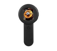 Cocoarm Lente d'ingrandimento Digitale, Lente d'ingrandimento Portatile in ABS con Schermo IPS da 2,0 Pollici, Zoom 100X, Doppia Luce Bianca Viola, Uscita USB C per la Lettura dell'ispezione