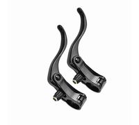 Cocoarm Leve del Freno Leva Freno 1 Coppia 24 Mm in Lega in Lega di Alluminio Manico a Leggero Ergonomico per Bici da Strada a Marcia Fissa Singola con Impugnatura Avanzata (BLACK)