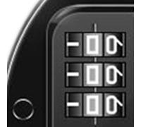 Cocoarm Lucchetto per Frigorifero Lucchetto per Congelatore con Combinazione in ABS Acciaio Inossidabile in Lega di Zinco Codice a 3 Cifre Installazione Senza Trapano per Finestra del Cassetto (#2)