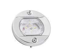 Cocoarm Luce di Poppa Impermeabile per Ancoraggio a LED in Acciaio Inossidabile con Specchio di Poppa per Barche Marine 12V, Luce di Navigazione Ultra Luminosa per la Sicurezza della Barca