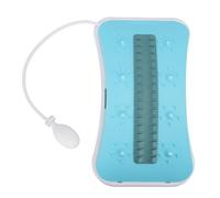 Cocoarm Lumbar Back Cracker Board Stretcher, per il Sollievo Dal Dolore Lombare Altezza Regolabile da 2,1 Pollici a 4,7 Pollici con Pompa Ad Aria Manuale per Casa Ufficio Palestra