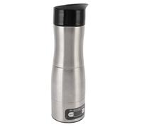 Cocoarm Macchina da caffè Portatile per Auto, Macchina da caffè da Viaggio in Acciaio Inossidabile 304, 12V 24V 150ml Riscalda in 5-8 Minuti, da 140F per Conducenti Viaggi su Strada Campeggio