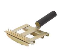 Cocoarm Manico Ergonomico, Design dei Denti di Ferro, Delicato Pettine per la Caduta dei Capelli per Bovini con Ottimo per Rimuovere i Capelli Morti, Efficace per il Prurito Rilievo