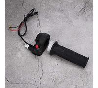 Cocoarm Manopole Acceleratore con Interruttore di Arresto, Materiale Plastico in Gomma, Controllo dell'Acceleratore Fluido per Mini Moto da Cross Lato Destro