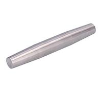 Cocoarm Mattarello in Acciaio Inossidabile Rullo Antiaderente 33 Cm Design Affusolato Cavo Liscio Senza Cuciture Facile da Pulire per Cuocere Pasticceria Pizza Gnocchi Biscotti e Uso in Familiare