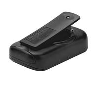 Cocoarm Meideal Digital Beat Tempo LCD Metronomo con Cordino Foro & Doppia Uscita Cuffie per Chitarra Pianoforte Batteria 30-280 BPM Funzione Tap (BLACK)