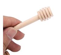 Cocoarm Mestoli per in Legno Grezzo da 24 Pezzi, Design Multistrato Sicuro per Uso Alimentare per Gocce di Sciroppo di e Cioccolato, Set di Utensili da Ideali (10 cm)