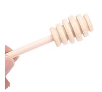 Cocoarm Mestoli per in Legno Grezzo da 24 Pezzi, Design Multistrato Sicuro per Uso Alimentare per Gocce di Sciroppo di e Cioccolato, Set di Utensili da Ideali (10,5 cm)