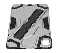 Cocoarm Mi Pad 5 Custodia, Protezione Ultra Sottile con Tracolla (SILVER) | Costruzione in PC TPU antiurto, cinturino staccabile, impugnatura per cinturino, ritagli accurati, uso in ufficio da viaggio